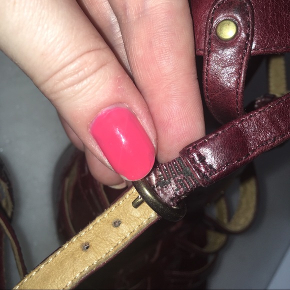 New! Frye Grace T strap leather platform sandal - Picture 12 of 13